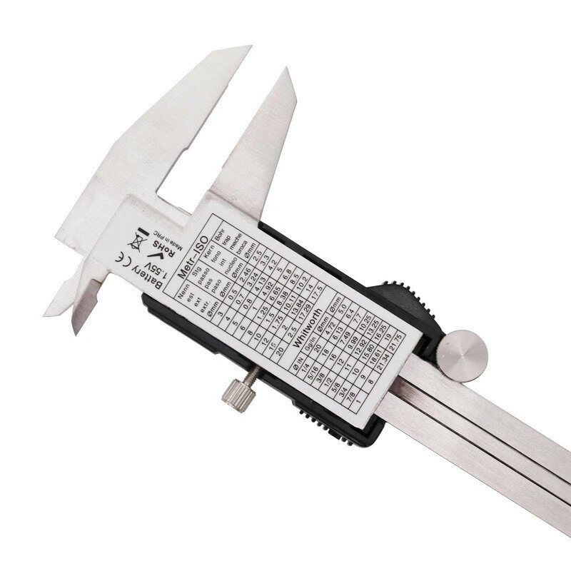 Electronic Digital Vernier Caliper - 150mm Stainless Steel | Woodworking Measuring Tool - Image 3