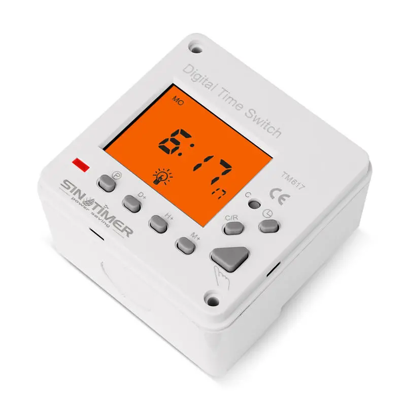 TM617-2 Large LCD Back-light Timer | 7 Day Weekly Digital Programmable Switch - Image 4