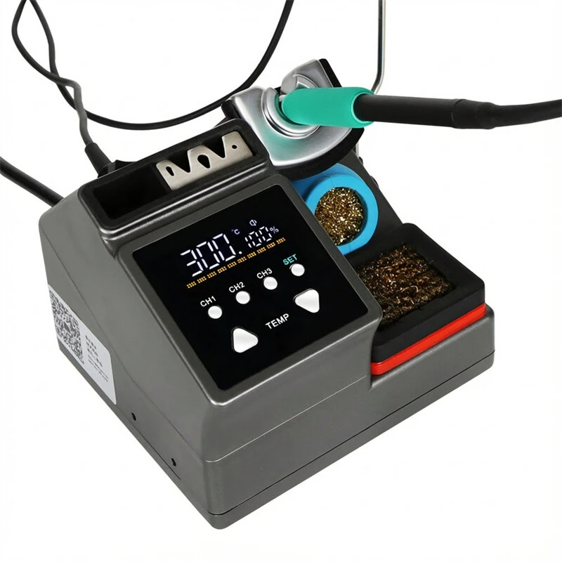 AIFEN A9PRO Soldering Station 120W | Temperature Control with 245 Tips & Hibernation Bracket - Image 5