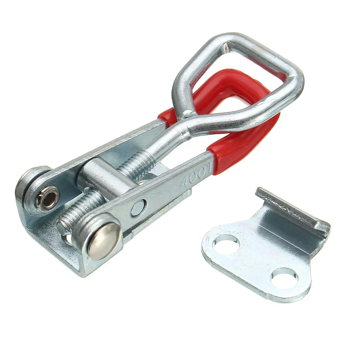 4Pcs Galvanized Iron Toggle Latch Catches | Case Box Chest Trunk Hasp - Image 4