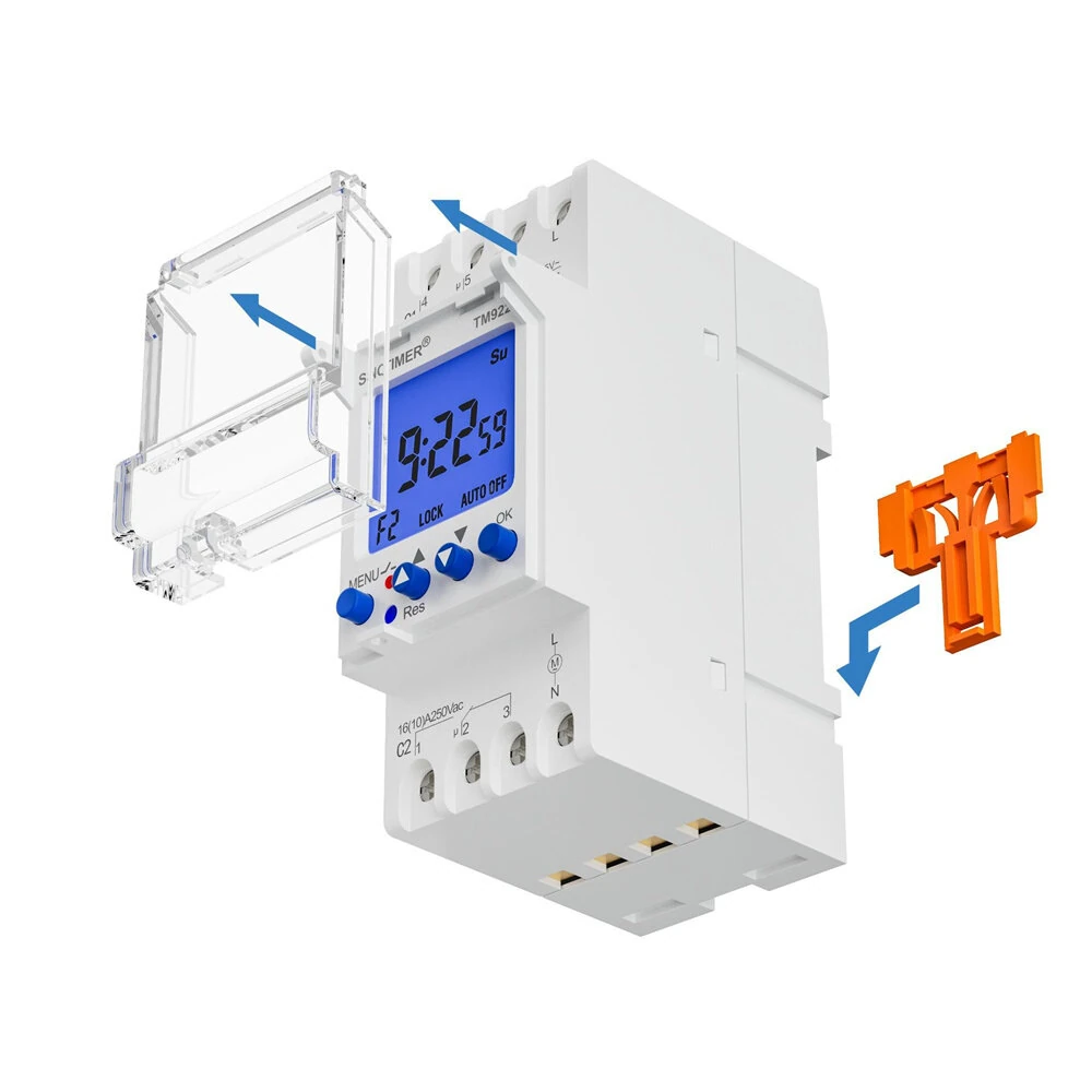 Small Rail Mount Timer Module - 2 Channel Dual Control for Lighting & Equipment - Image 3