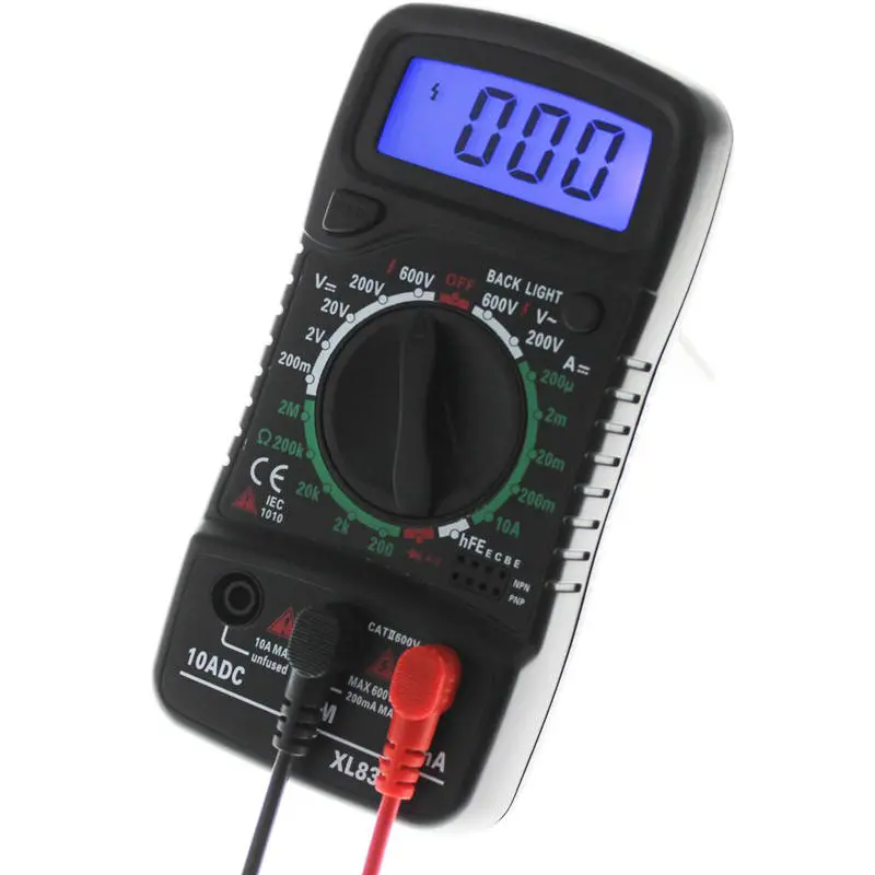 ANENG XL830L Digital Multimeter - AC/DC Volt Current Tester + SMD LCR Test Pen - Image 3