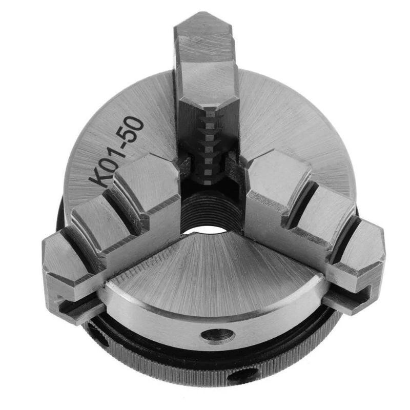 SANOU 3/4 Jaw Wood Lathe Chuck - 50mm & 63mm Self-Centering | DIY Metal & Wood - Image 2