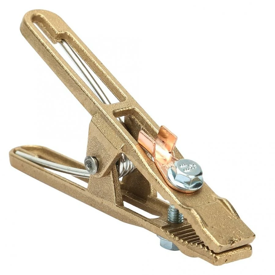 Brass A-Shape Welding Earth Clamp - 260A to 800A for Welding Machine - Image 4