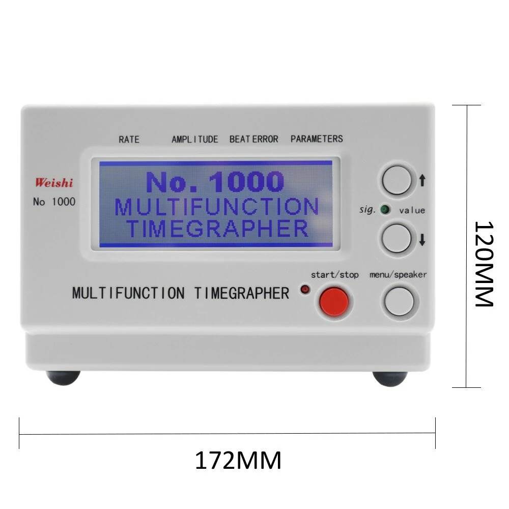 WeiShi No.1000 Professional Watch Timegrapher | Mechanical Watch Tester for Repair - Image 4
