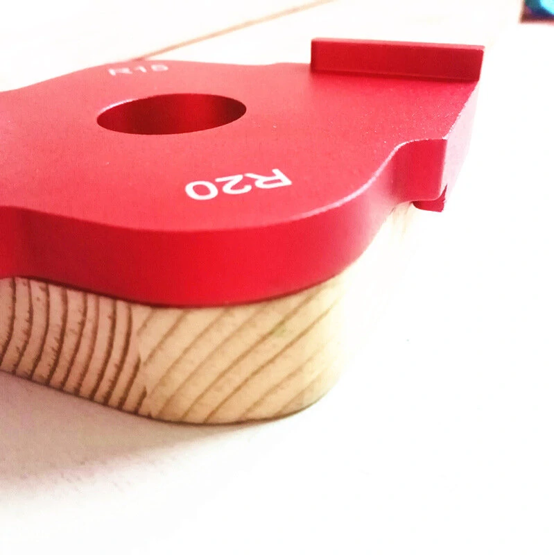 ENJOYWOOD 3PCS Aluminum Router Corner Jig Set | R5-R30 6-in-1 Precision Templates - Image 3