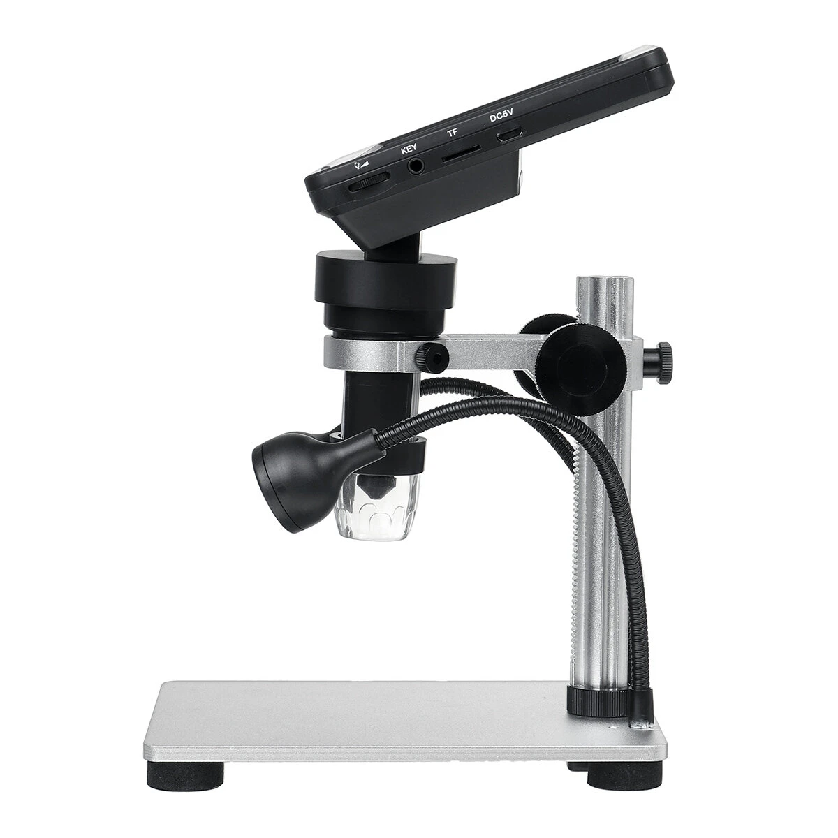 DM9 7 Inch 1200X Portable Digital Microscope - 8 LED Lights with Remote & Fill Light - Image 4
