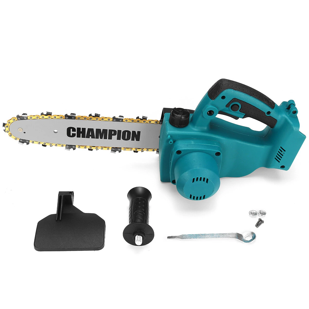 Drillpro 10-Inch Cordless Chain Saw | For Makita Battery | Brushless Electric Wood Cutter - Image 3
