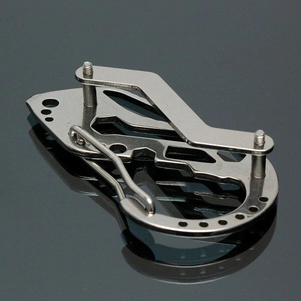 DANIU EDC Multi Pocket Tool Carabiner - Screwdriver Wrench Key Holder Clip - Image 2