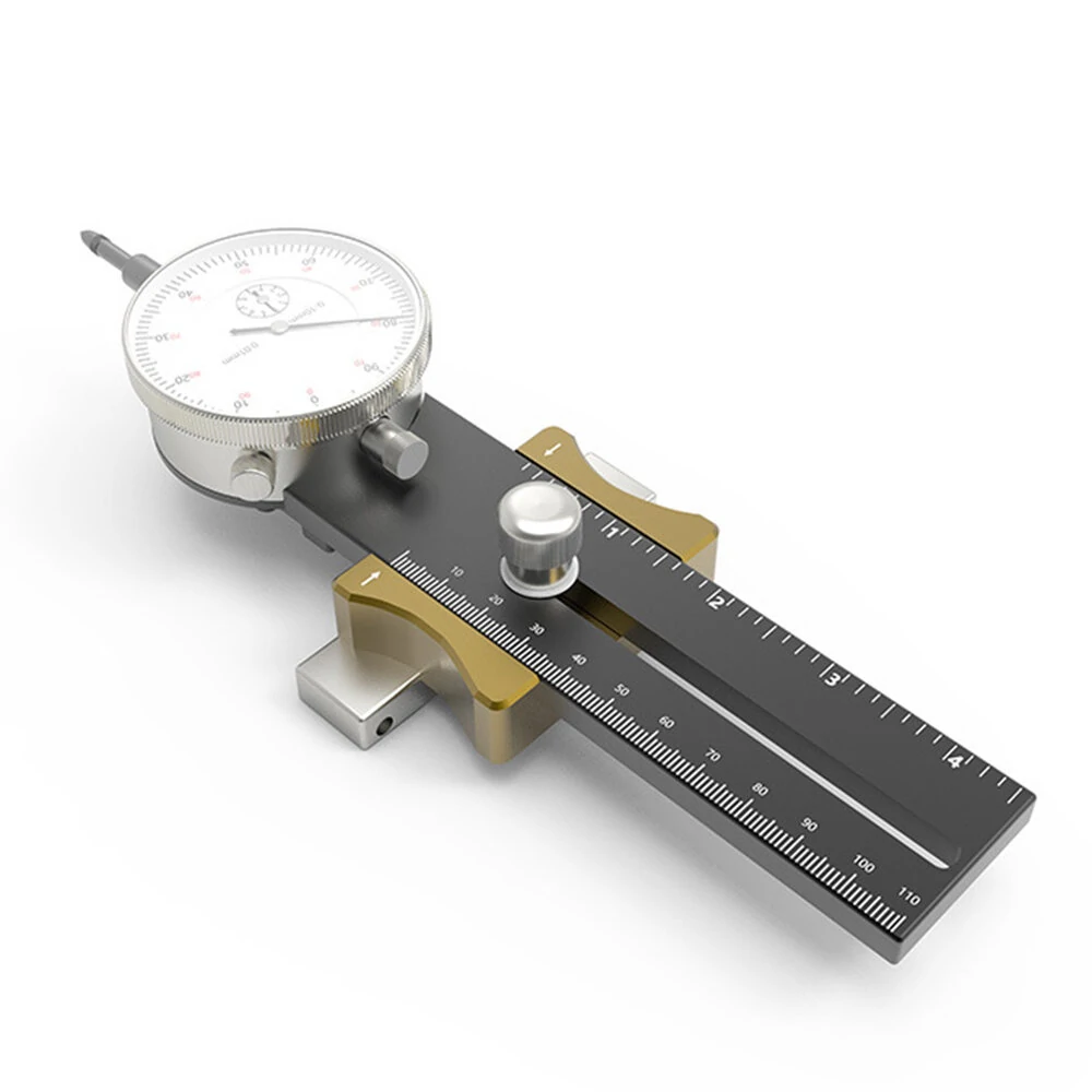 Enjoywood Aluminum Alloy Table Saw Dial Gauge Corrector | Blade Parallelism Tool - Image 2