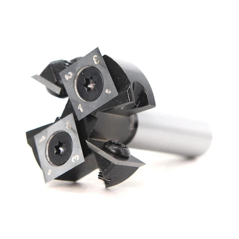 Whiteside 12mm Shank Spoilboard Surfacing Router Bit | 1-1/2 Inch Cutting Diameter | Indexable Carbide Insert - Image 4