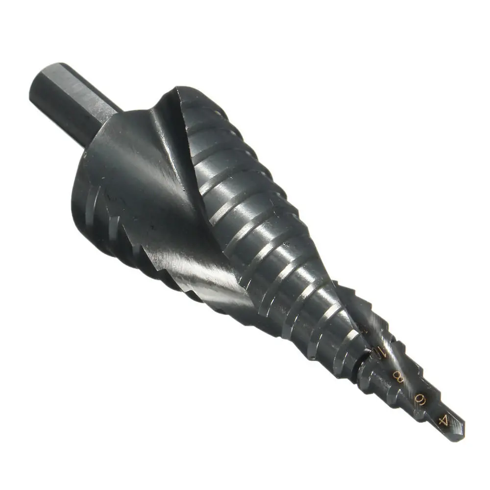 4-32mm Spiral Grooved Nitrogen Coated Step Drill Bit Brand Model - Image 2