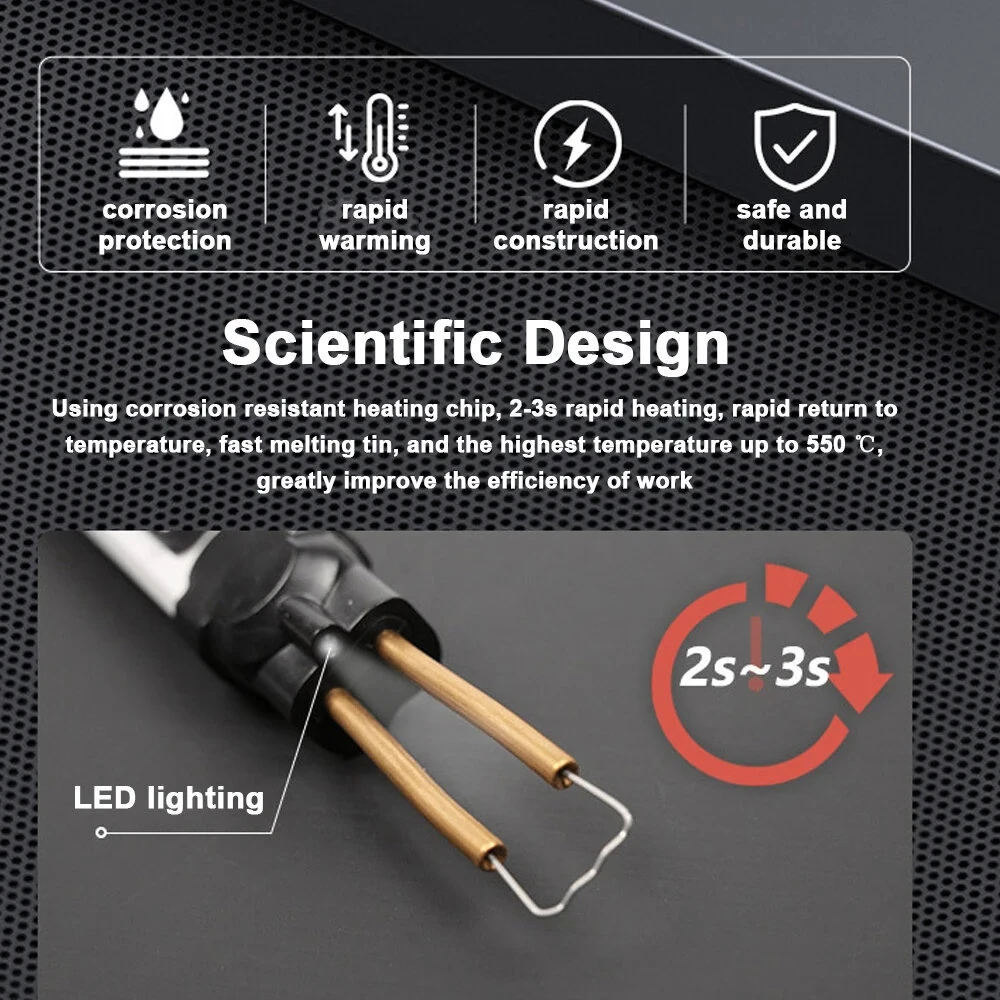 Mini Cordless Hot Stapler - USB-C Rechargeable for Plastic Welding & Bumper Repair - Image 3
