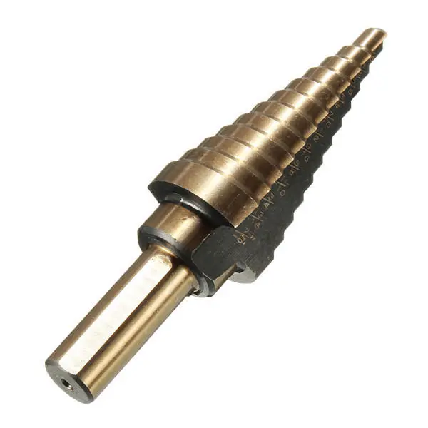 HSS Nitrogen Step Drill Bit Set - 3 Piece Set | 3/16-1/2, 1/4-3/4, 3/16-7/8 - Image 5
