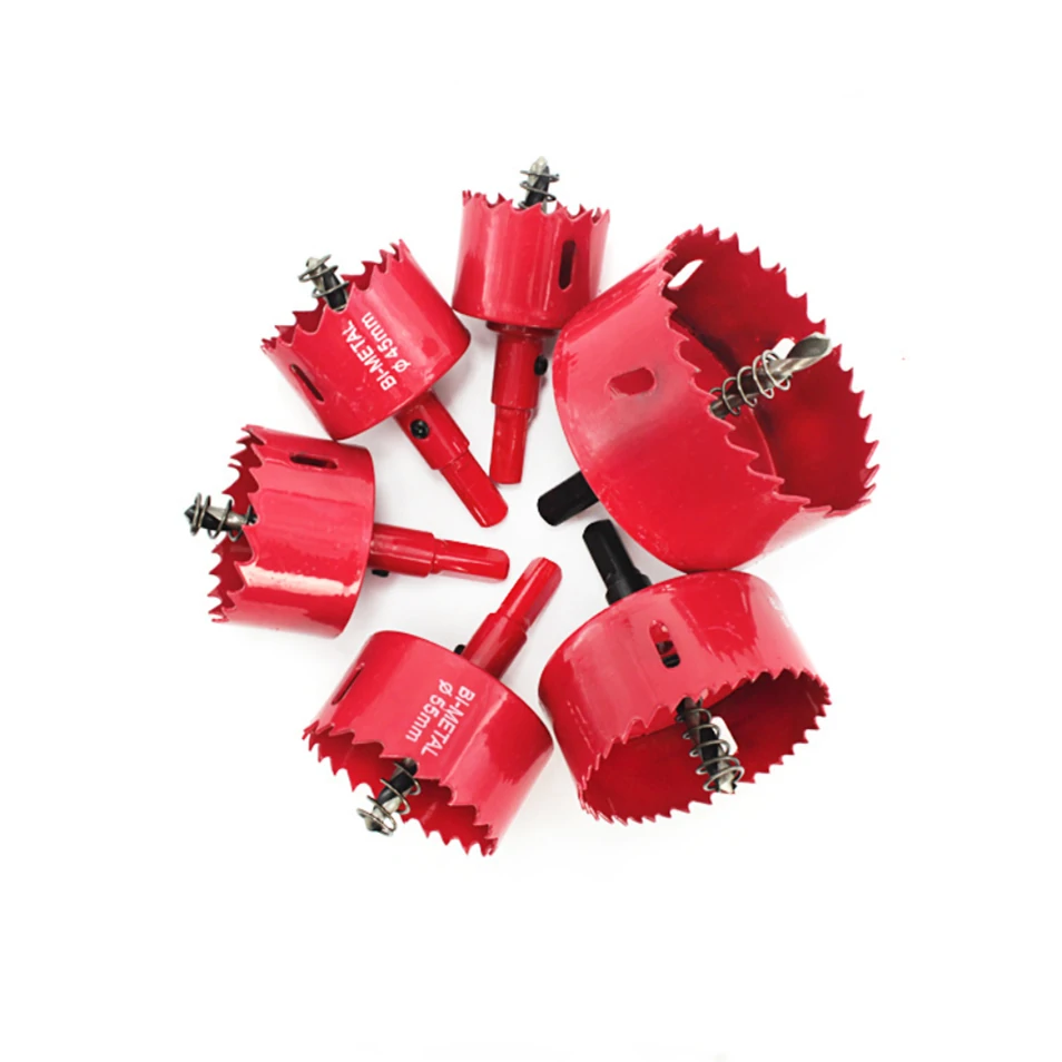 M42 Bi-Metal Hole Saw Set - Wood & Metal Cutter Drill Bit Kit | 6-Piece - Image 3