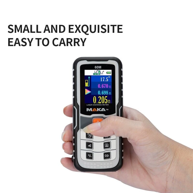 MAKA MK6 Digital Laser Rangefinder - 100M High Precision Handheld Distance Meter - Image 2