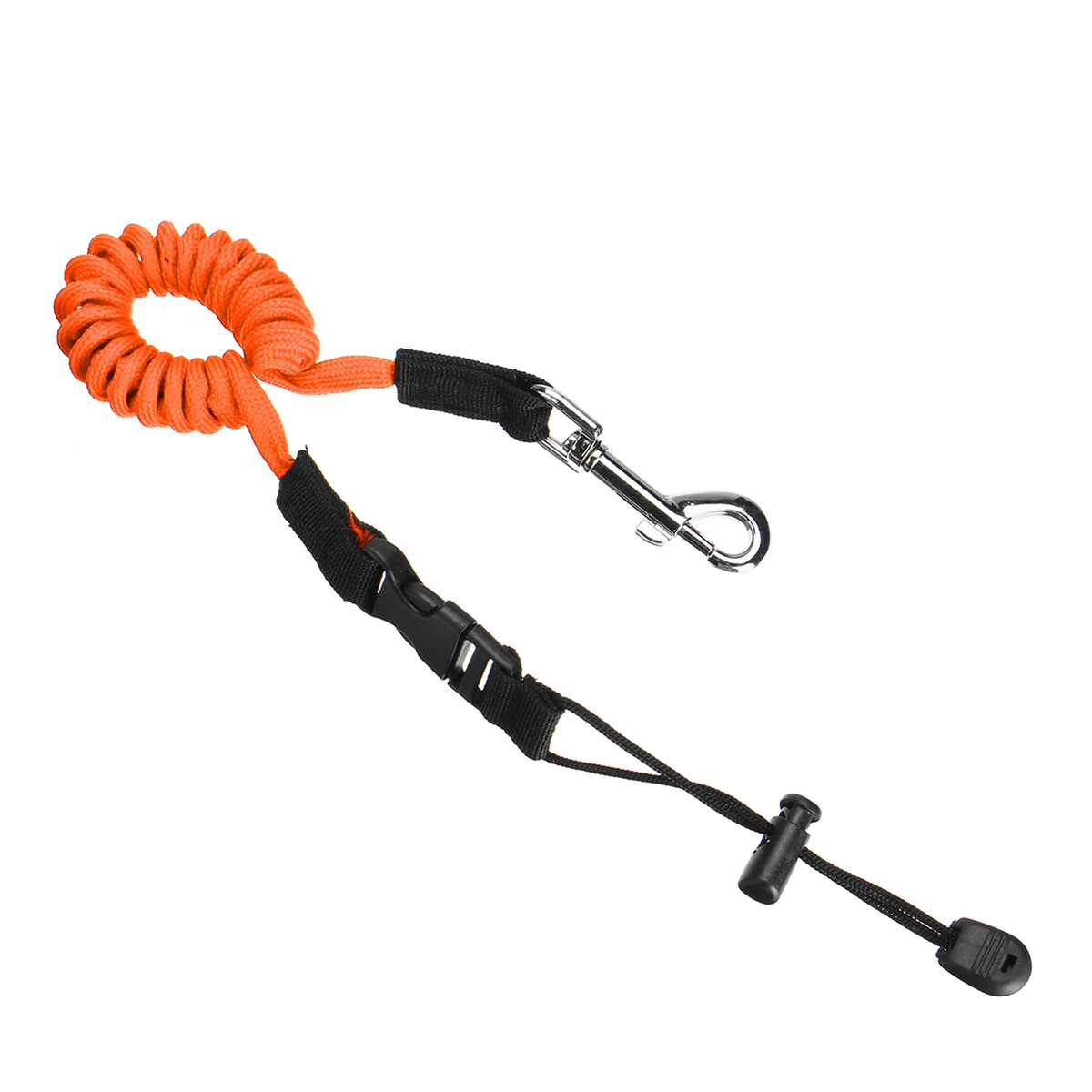 Nite Ize Portable Kayak Paddle Leash - Elastic Coiled Lanyard & Fishing Rod Tie - Image 5