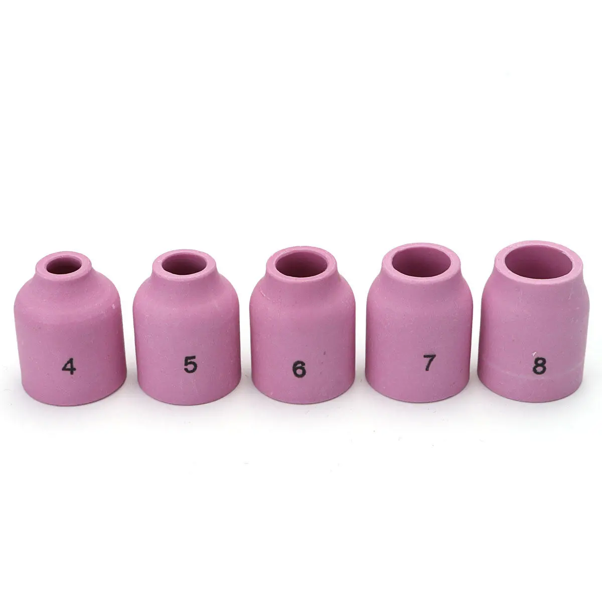 TIG Welding Stubby Gas Lens Kit - 40PCS #10 Pyrex Cup for WP-17/18/26 Torch - Image 2