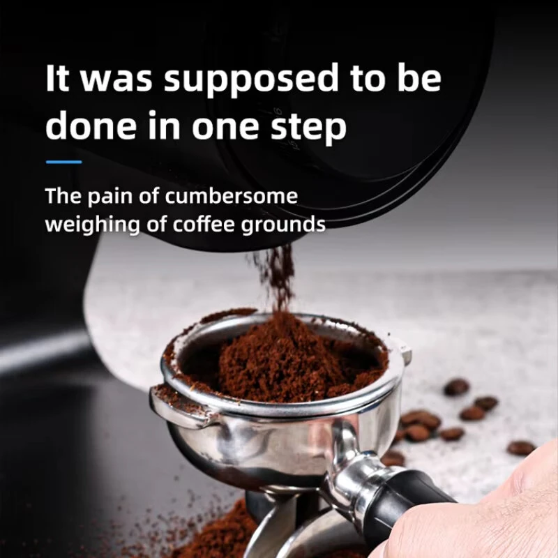 Espresso Scale 0.1g Precision - 500g Capacity Digital Dosing Cup | USB Rechargeable Touch Screen - Image 3