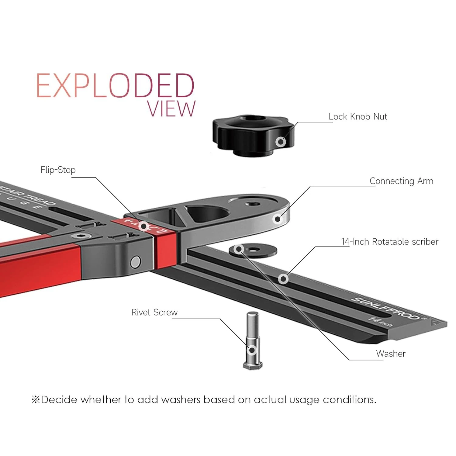 Stair Tread Template Tool - Precision Measuring Jig & Gauge for Home Renovation - Image 4