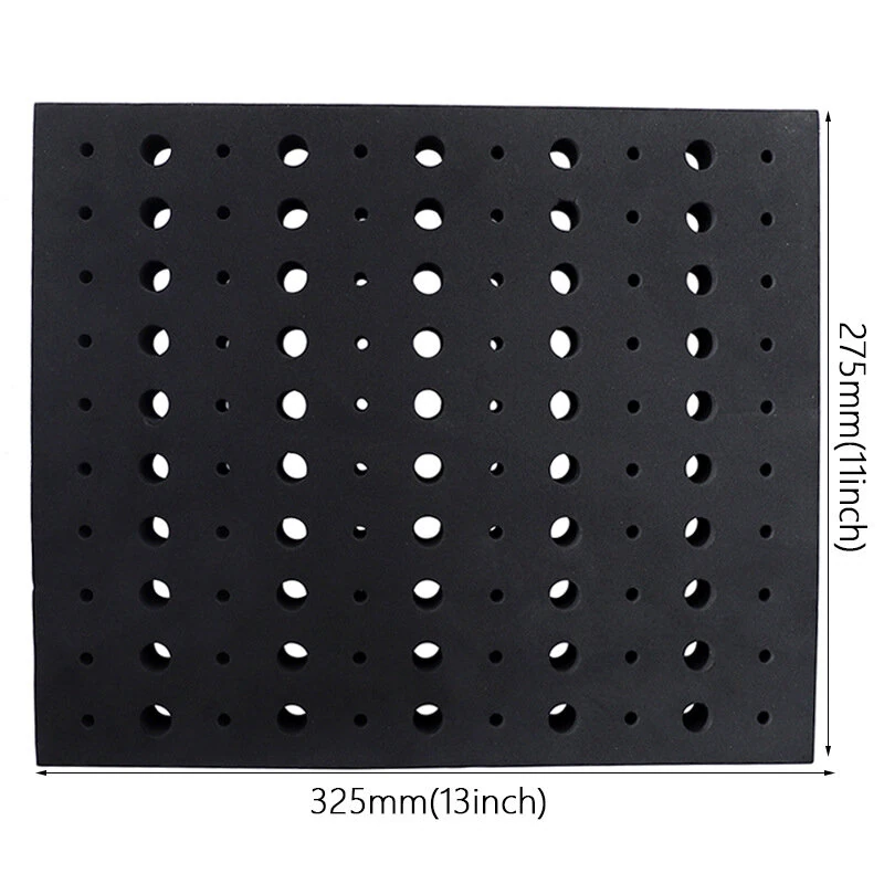 RUITOOL Router Bit Storage Tray - Holds 110 Bits for 1/2 & 1/4 Inch Shanks | High-Density Foam - Image 5