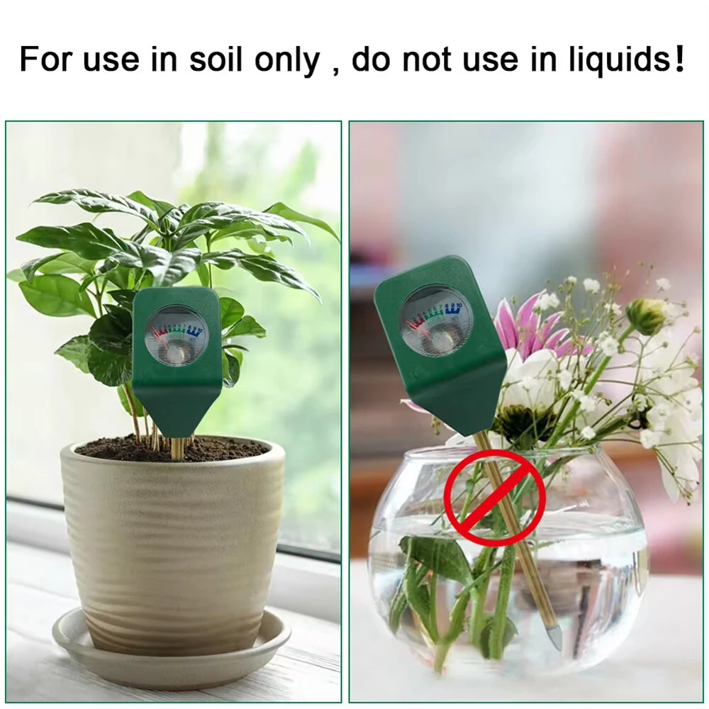 Mini Soil Moisture Meter - 145mm Portable Hygrometer for Indoor Potted Plants - Image 2