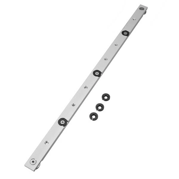 Wnew 450mm Aluminum Alloy Miter Gauge - Sliding Table Saw Bar for Woodworking - Image 3