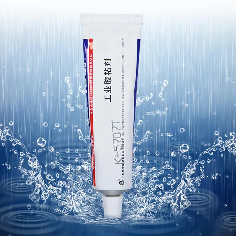 Kafuter K-5707T 100g Transparent Silicone Glue | Bonds Rubber Plastic Metal - Image 5