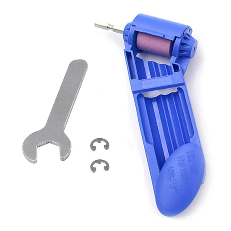 Portable Drill Bit Sharpener - Corundum Grinding Wheel for Grinder & Polishing - Image 2