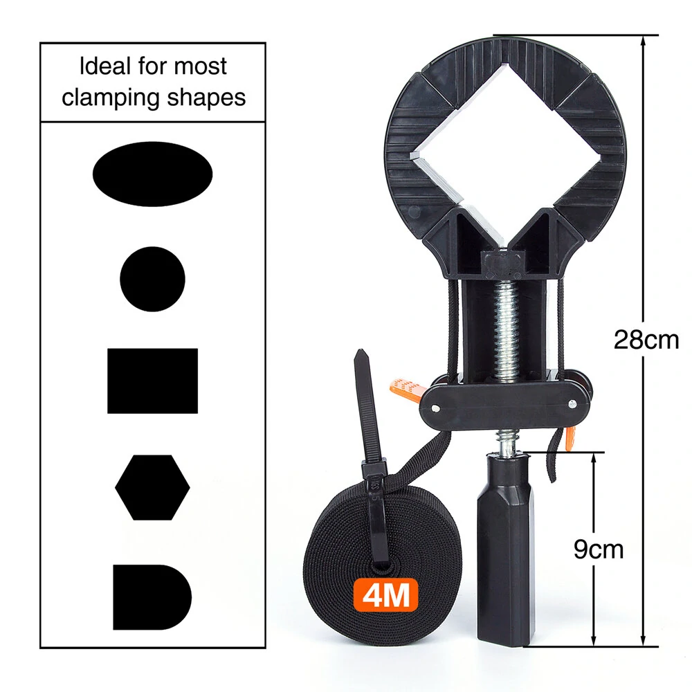 Multifunction Belt Clamp Strap - Quick Adjustable Photo Frame & Woodworking Clamp - Image 3