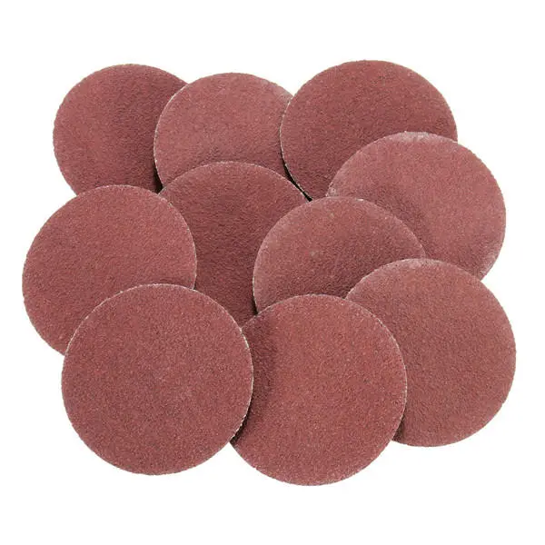 40pcs 2 Inch Roll Lock Sanding Discs | 24 60 120 240 Grit Sandpaper Kit - Image 4
