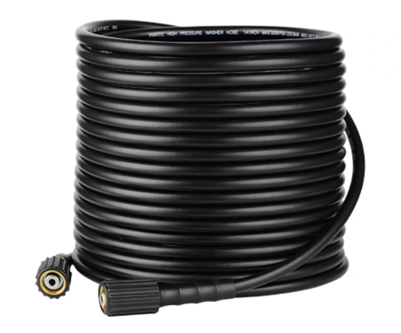 Pressure Washer Hose 50 FT 1/4 Kink Free | M22-14mm Brass Thread | 3200 PSI - Image 4