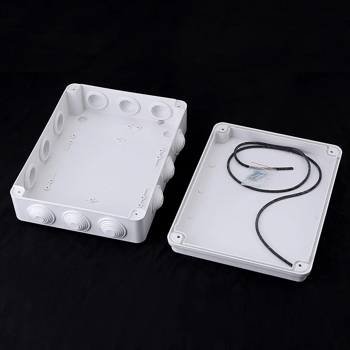ABS IP65 Waterproof Junction Box - Large Universal Electrical Enclosure - Image 2