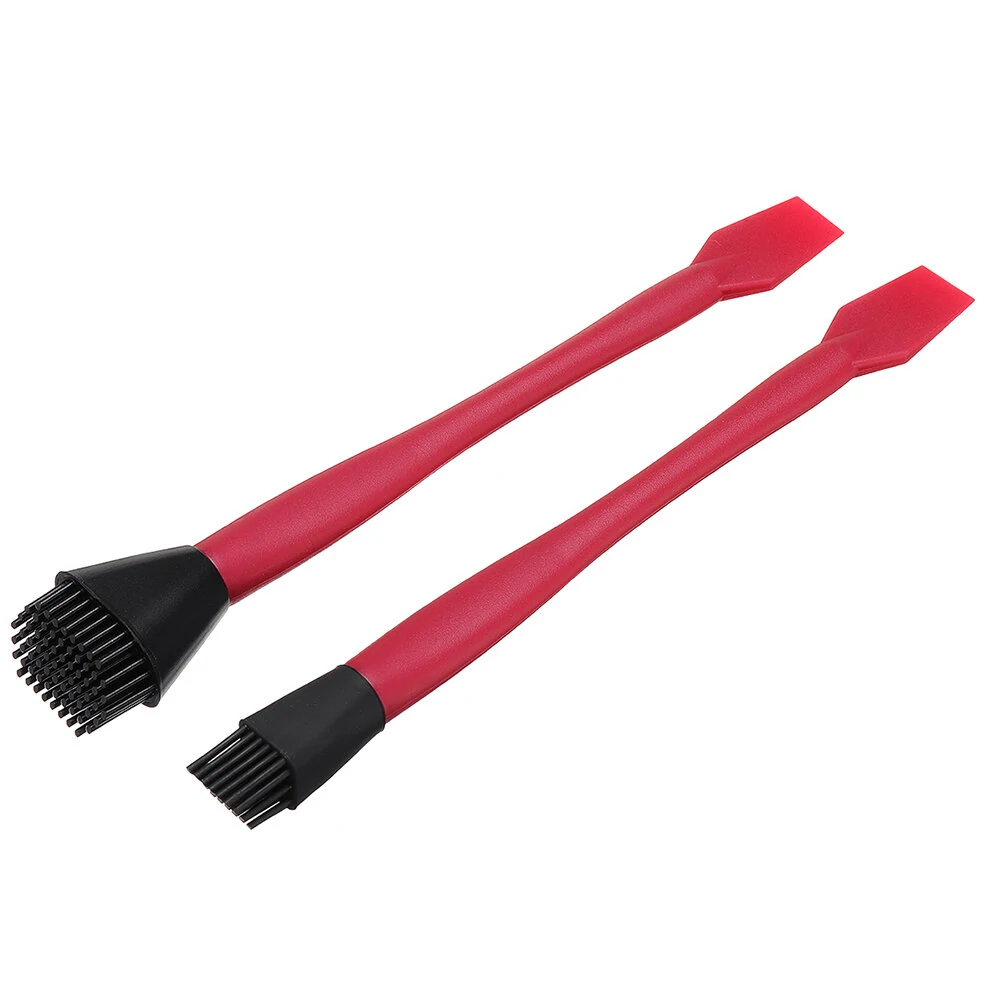 Wnew 4Pcs Silicone Glue Kit - Wide & Narrow Brush, Scraper & Tray | Woodworking - Image 3