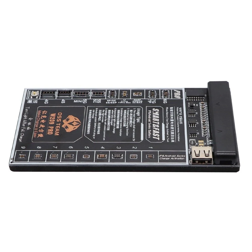 W209 Pro Battery Activation Fast Charging Tool | for iPhone 11 Pro Max X XS XR 7 8 & Samsung Huawei Android Phones - Image 3