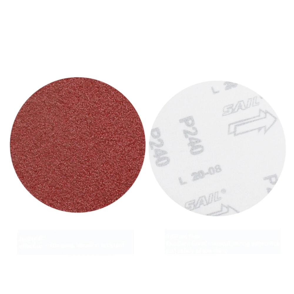 3 Inch 75mm Sanding Discs - 102pcs Abrasive Dry Sandpaper with Back-up Pad for Polishing - Image 4