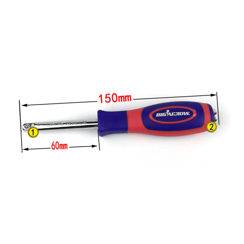Craftsman 1/4 Inch Socket Wrench Driver - 150mm CR-V Steel with Female End - Image 3