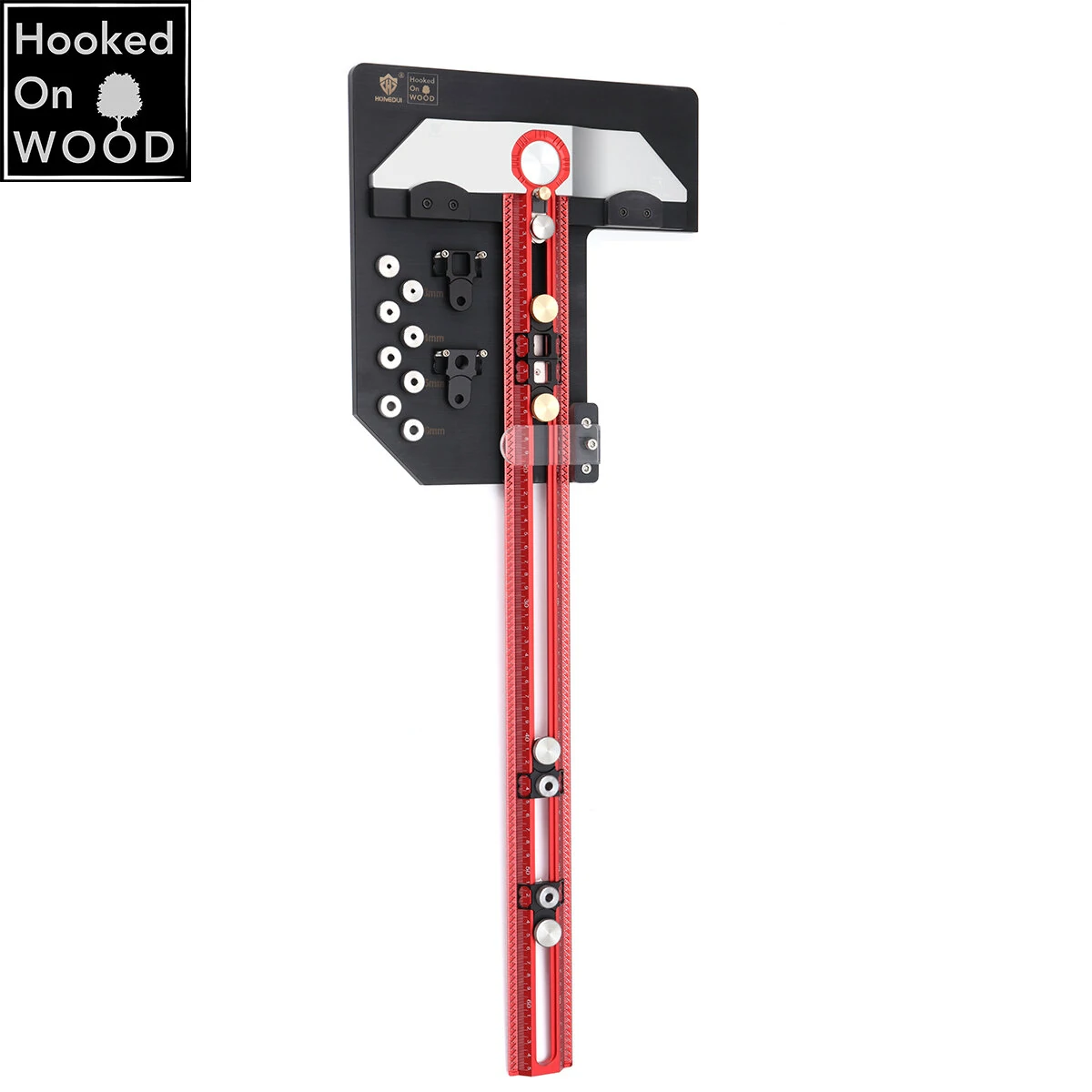 HONGDUI Ruler Stand for Hooked On Wood MT-2465 PRO Scriber | Sturdy Acrylic Wall-Mounted - Image 4