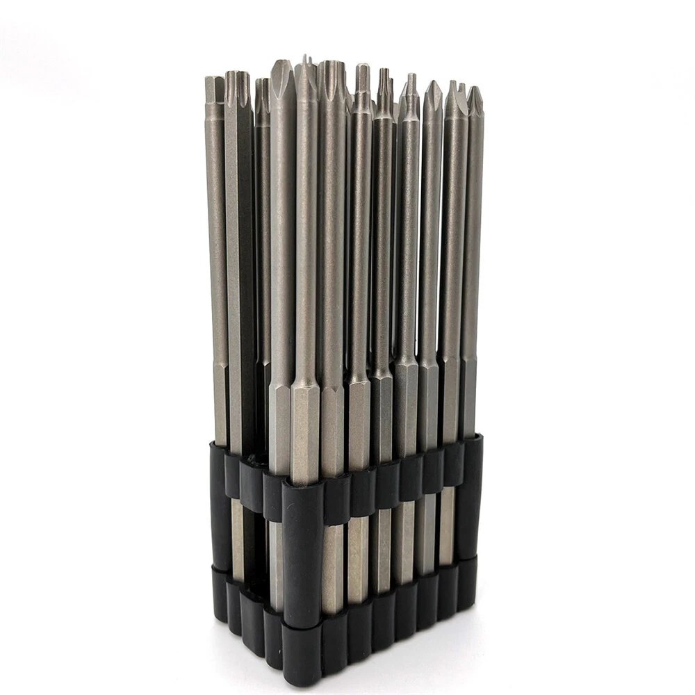 32PCS Electric Drill Screwdriver Bit Set - Extended & Irregular Hex Head - Carbon Steel - Image 2