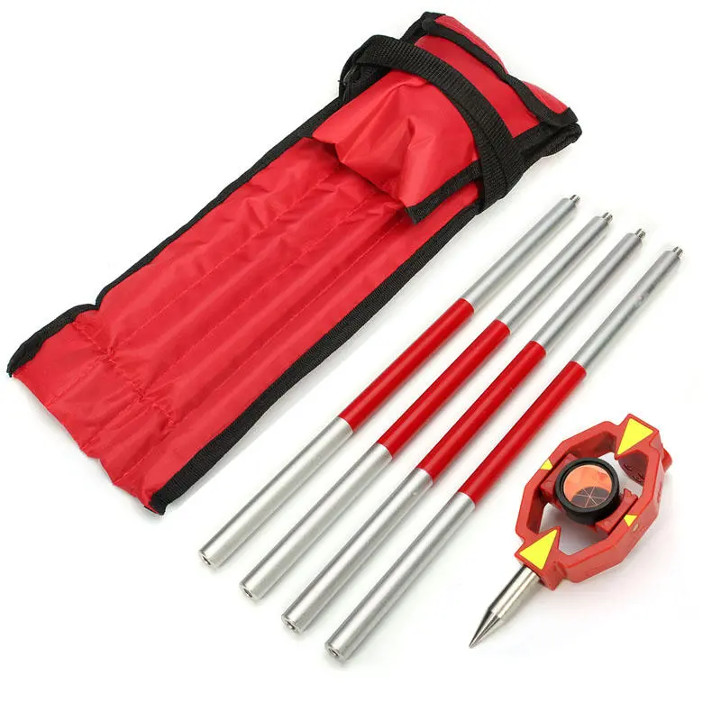 GMP111B 0mm Mini Triple Prism with 4 Poles | For Total Station Surveying - Image 2