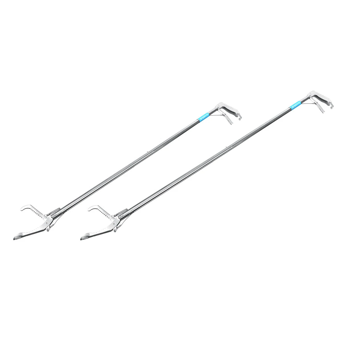 Foldable Stainless Steel Snake Catcher Stick | 1.2M/1.5M Snake Tongs Handle - Image 3