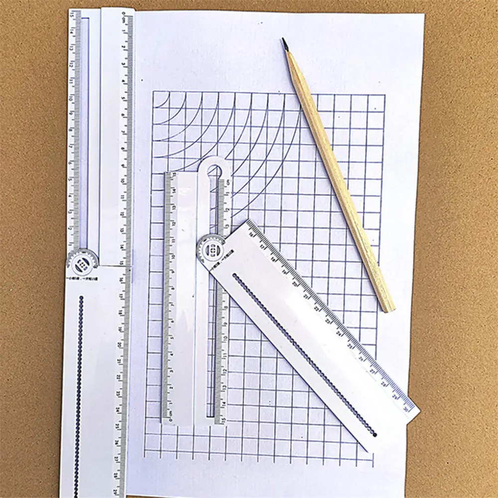 Multifunctional Angle Gauge | Adjustable Protractor for DIY & Geometry Drawing - Image 5