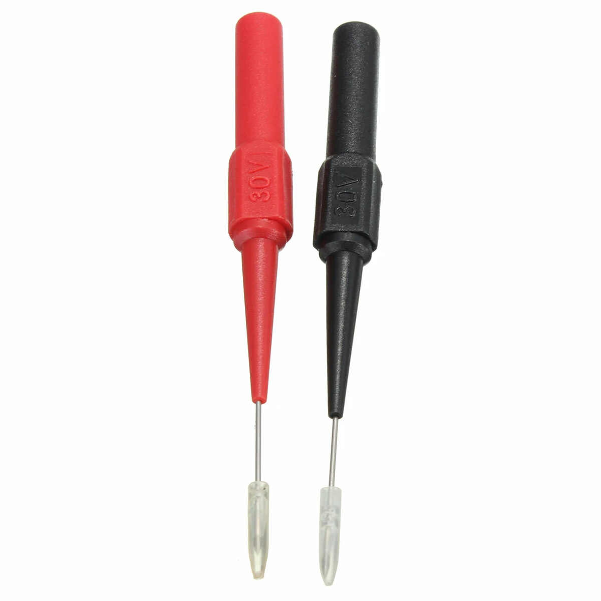Daniu Insulation Piercing Needle Non-destructive Multimeter Test Probes Red/Black - Image 2