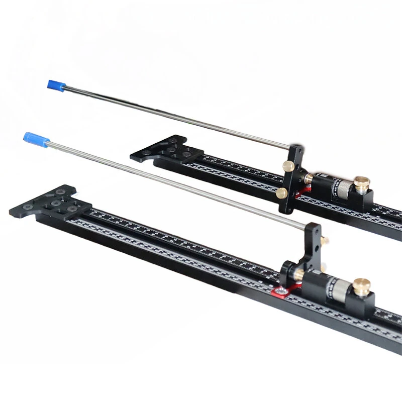 ENJOYWOOD Track Saw Parallel Guide System | 0-147.9cm Range with Micro Adjustable Flip Stop | Compatible with Makita Festool Milwaukee - Image 2
