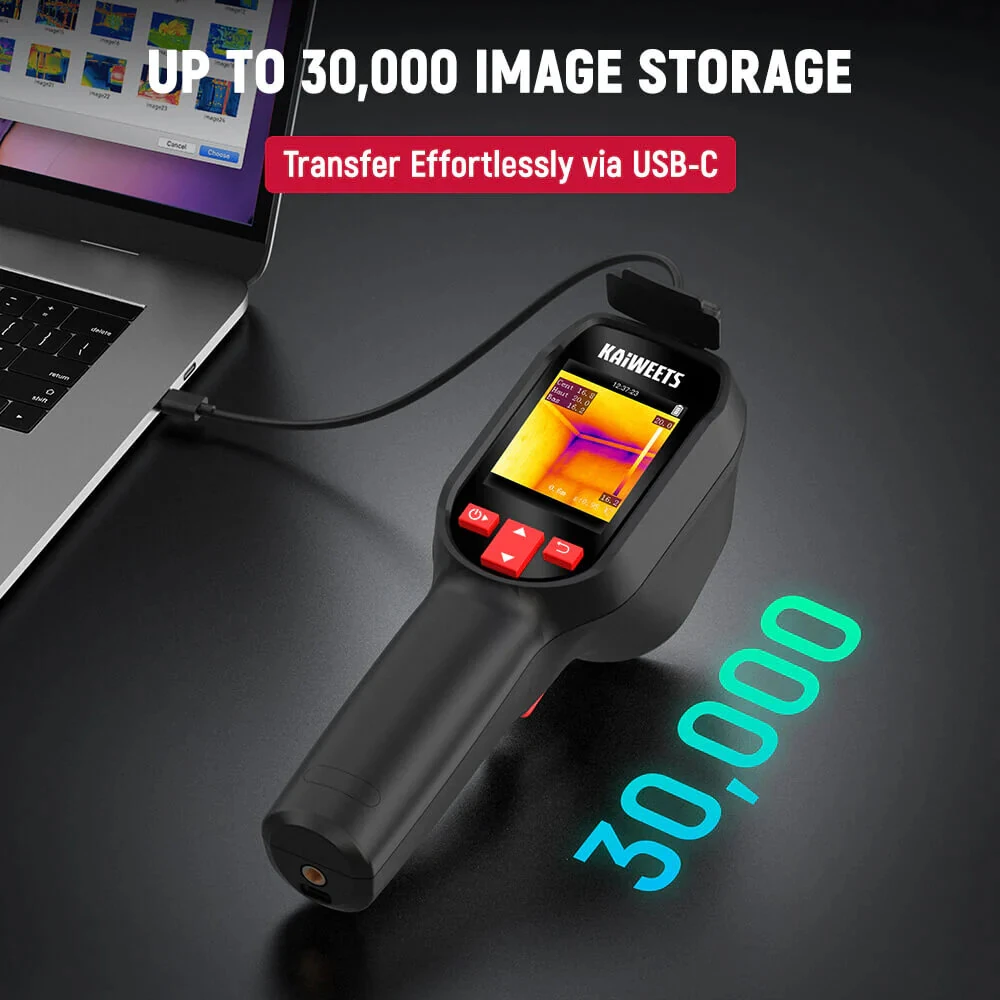 KAIWEETS KTI-200 Thermal Camera | 240x240 IR, 50° FOV, Laser Targeting - Image 5