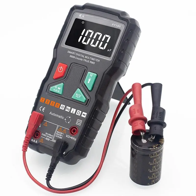 Fluke FY19S True RMS Digital Multimeter - 10000 Counts, Auto-Ranging, High Speed - Image 3
