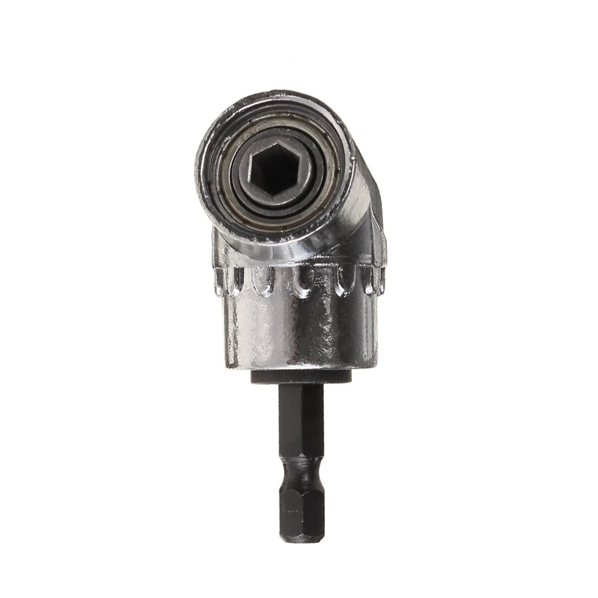 Right Angle Drill Adapter - 105 Degree Flexible Shaft with Bit Holder | Screw Extractor - Image 4