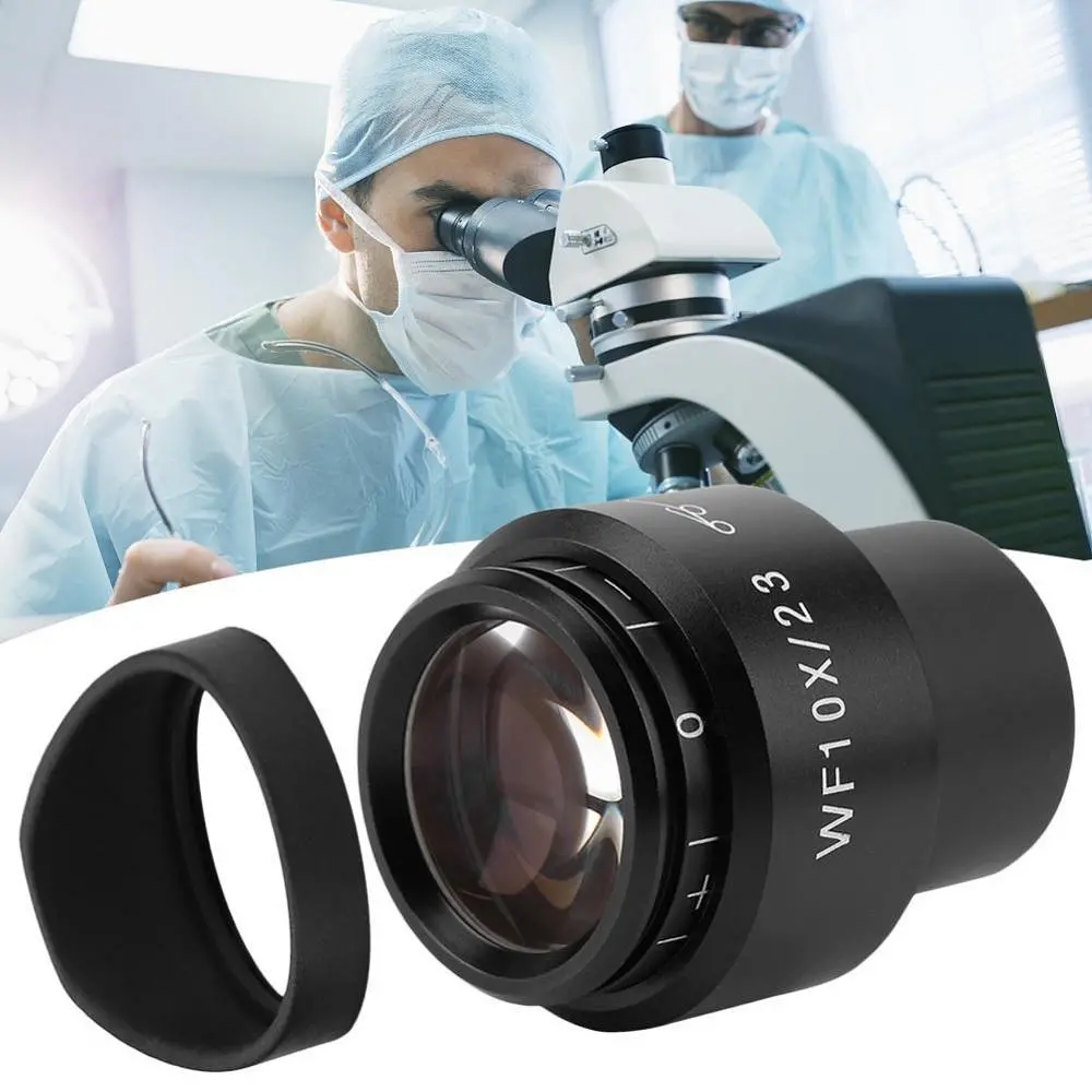 WF10X/23 Wide Angle Microscope Eyepiece | Adjustable Ocular Lens - Image 2