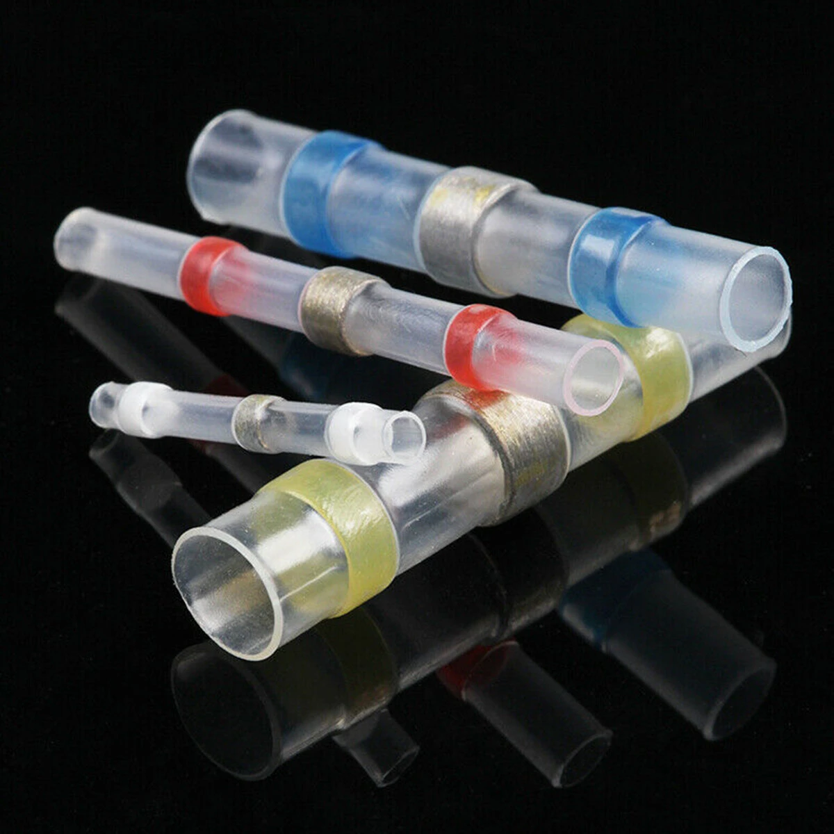 Heat Shrink Butt Splice Wire Connector - Solder Seal Sleeve Terminal Tube - Image 2