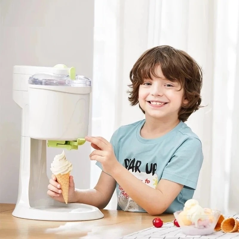 Fully Automatic Mini Fruit Ice Cream Machine - 110/220V Electric DIY Home Kitchen - Image 5